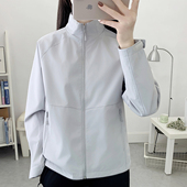 2026新款 运动风衣女立领防风跑步健身骑行徒步登山休闲外套 春秋季