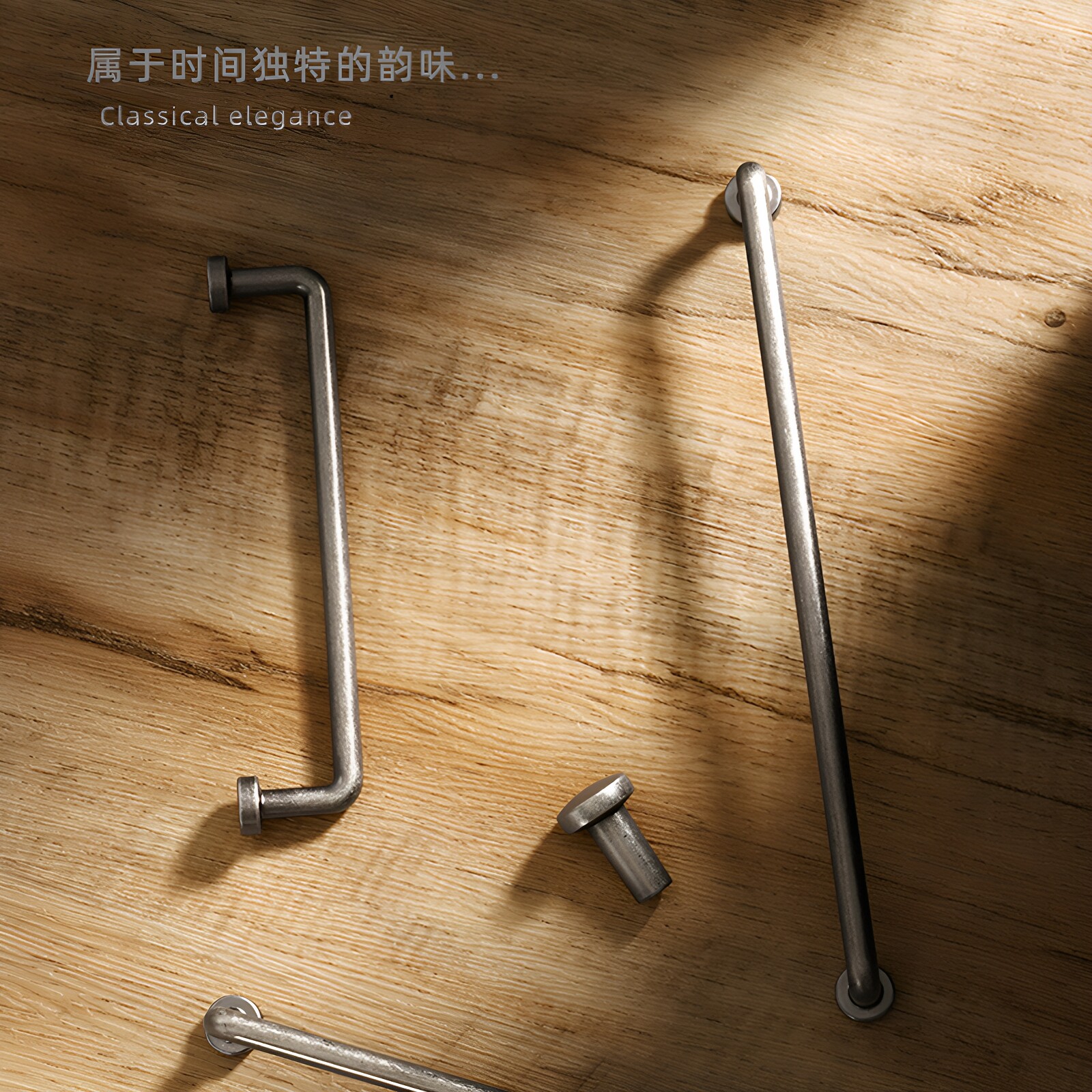 贝格莱锌合金柜子复古衣柜门拉手图片