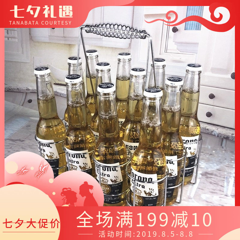 啤酒框蓝妹放啤酒12瓶半打KTV篮子提子啤酒瓶烧烤店ktv啤酒杯架|msdalam kategori pinggan mangkuk, Flagon/Wineglass/Wine, Wine Racks - dari Buy2taobao.com untuk memberikan perkhidmatan ejen Taobao profesional membeli