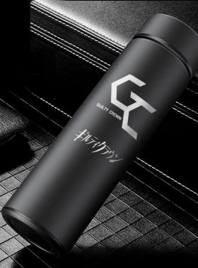 动漫罪恶王冠水杯不锈钢保温杯子 楪祈樱满集杯子带滤网茶杯