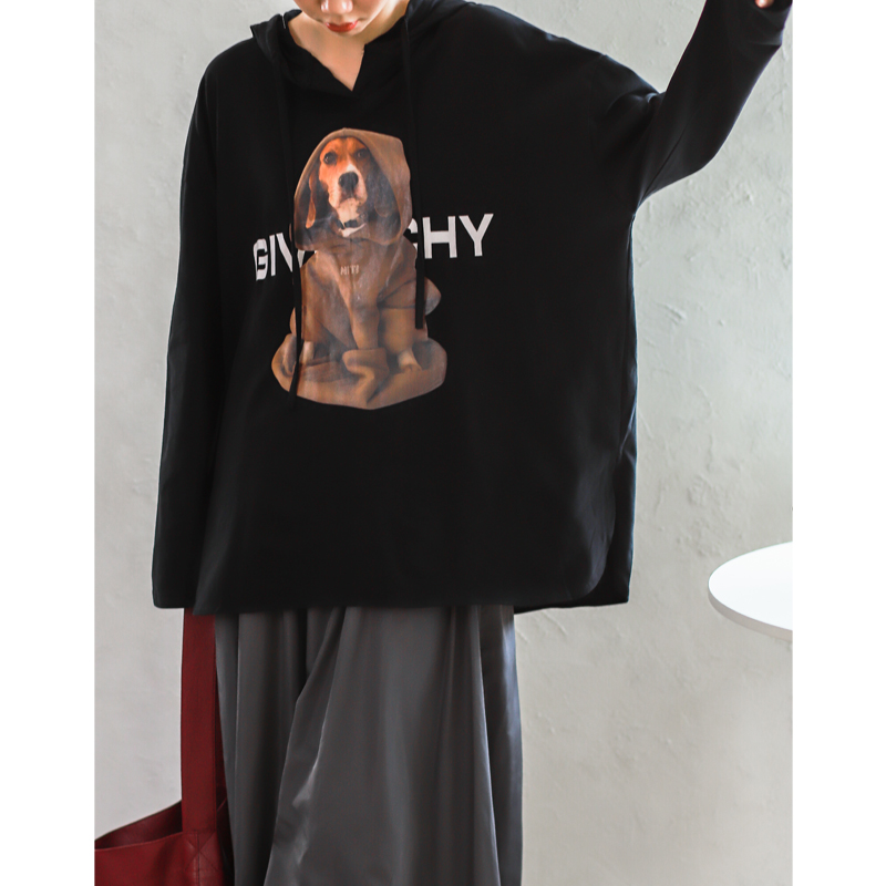 长袖港风街头厚印花精棉