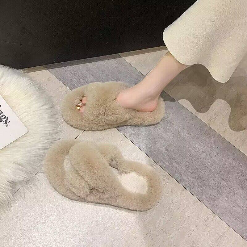 女款加绒加厚外穿鞋网红冬季新款图片