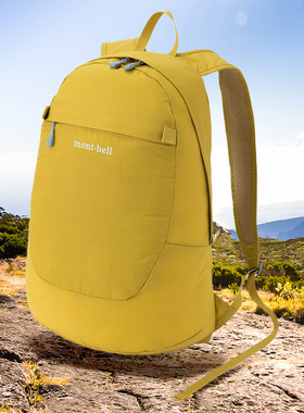 montbell日本2025年秋冬新款户外运动休闲双肩背包男女款折叠15L