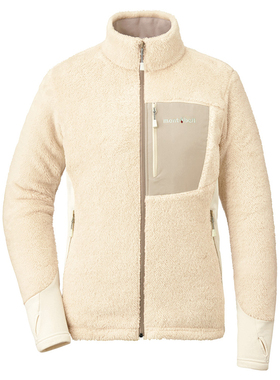 montbell日本秋冬季新款户外休闲超轻保暖抓绒衣女款开衫