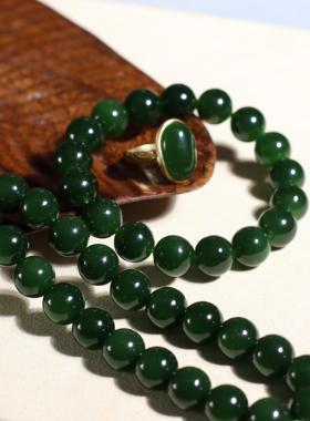 2026新疆【石锤鉴宝】天然玉石和田玉老坑辣菠菜绿碧玉宝石级一物