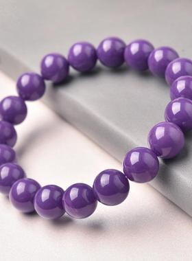 2026紫色系紫云母手串礼物节日配饰浪漫手饰纯色搭配民族风紫云母