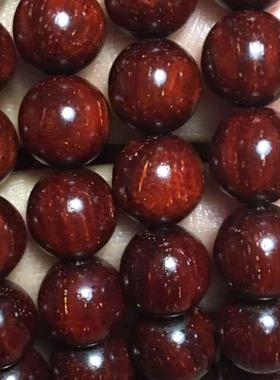 2026印度老料多星小叶紫檀108颗0.8mm手串佛珠男士高密紫檀念珠女