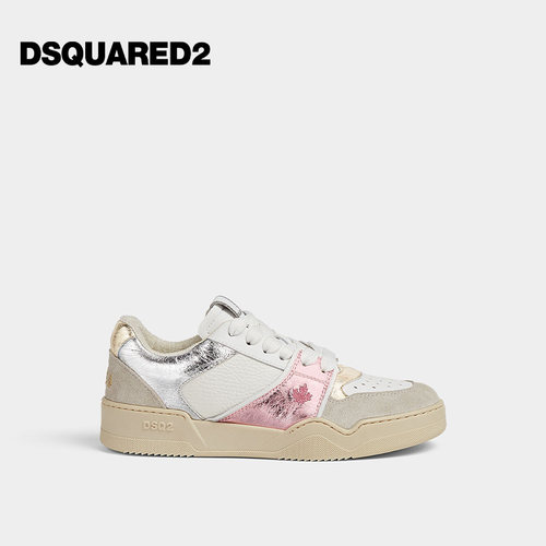 【5折】DSQUARED2/D2次方 秋冬系列 女士低帮系带休闲鞋