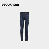 D2次方 COOL 2025春夏系列 修身 DSQUARED2 复古牛仔裤 男士 经典 GUY
