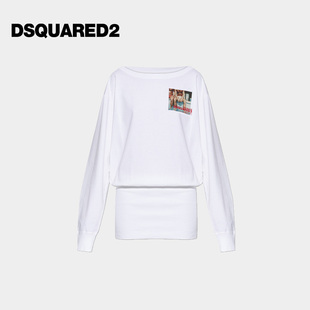 D2次方 DSQUARED2 2026春夏女士休闲日常卫衣 春夏新品