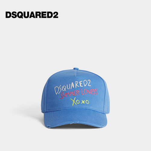 DSQUARED2/D2次方 夏日胶囊系列 男士度假风休闲日常棒球帽