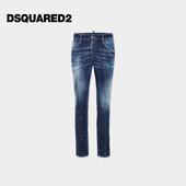 D2次方 复古修身 2025春夏系列 DSQUARED2 男士 时尚 牛仔裤 SKATER