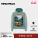 时尚 套头连帽卫衣上衣 D2次方 2025秋冬男士 新品 DSQUARED2