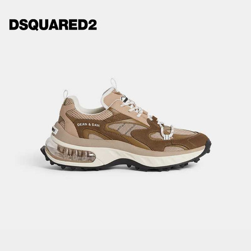 【低至5折】DSQUARED2/D2次方 男士时尚撞色休闲运动鞋
