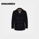 简约双排扣大衣外套 男士 DSQUARED2 D2次方