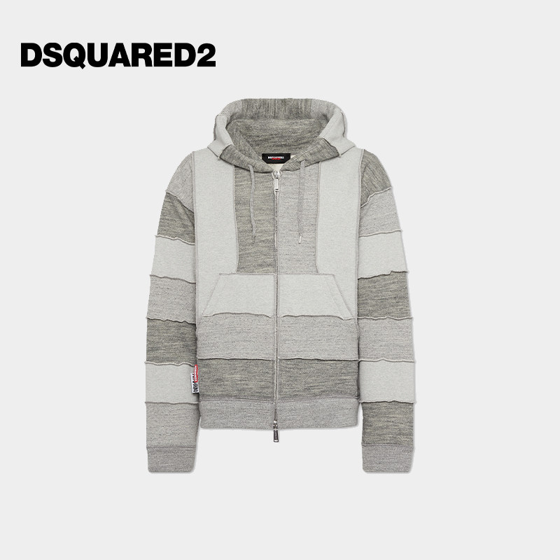 【7折】DSQUARED2/D2次方 Magliano系列 男士复古时尚卫衣外套