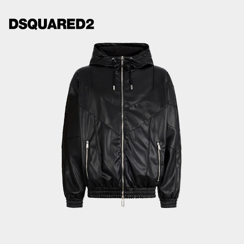 DSQUARED2/D2次方 2026春夏男士休闲日常拉链外套