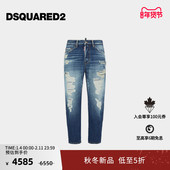 新品 Bro DSQUARED2 2025秋冬男士 牛仔裤 D2次方 宽松时尚 Jeans