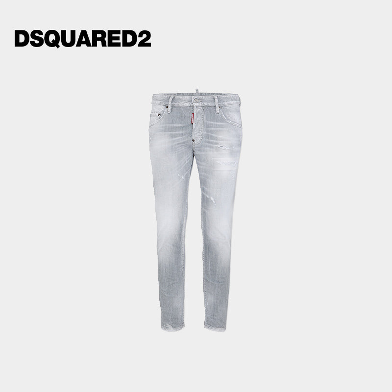 DSQUARED2/D2次方  男士时尚修身牛仔裤Skater图片