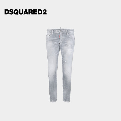 DSQUARED2/D2次方  男士时尚修身牛仔裤Skater