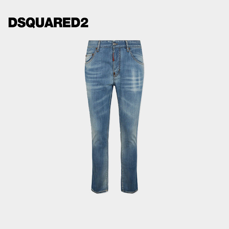 DSQUARED2/D2次方 2026春夏男士修身牛仔裤Skater图片