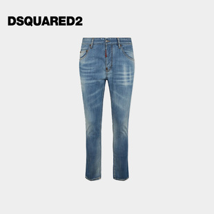 DSQUARED2/D2次方 2026春夏男士修身牛仔裤Skater