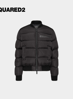 【4折】DSQUARED2/D2次方 秋冬男士休闲立领鸭绒羽绒服外套