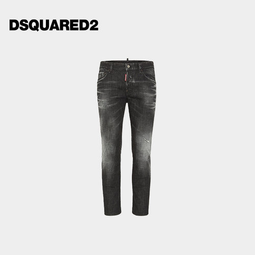 DSQUARED2/D2次方  男士修身时尚牛仔裤Skater