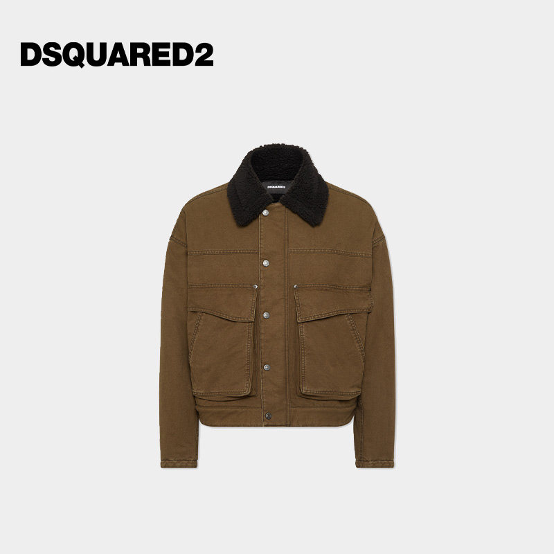 【6折】DSQUARED2/D2次方 男士棉质休闲时尚夹克外套