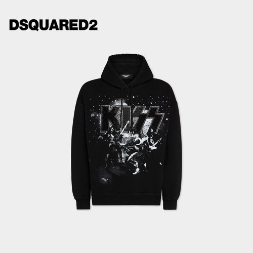 【6折】DSQUARED2/D2次方 男士时尚抽绳连帽卫衣