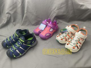 现货正品斯凯奇/Skechers童鞋 男女童魔术贴软底包头凉鞋400060