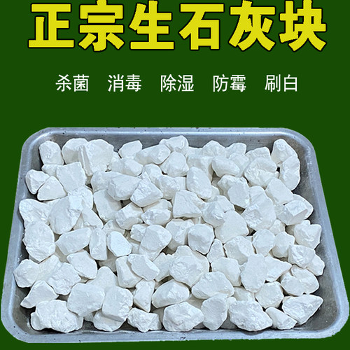 正养殖室内鱼塘消毒生石灰块