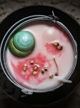酋长摆摊    门·   原创香薰蜡烛    许愿室内香氛
