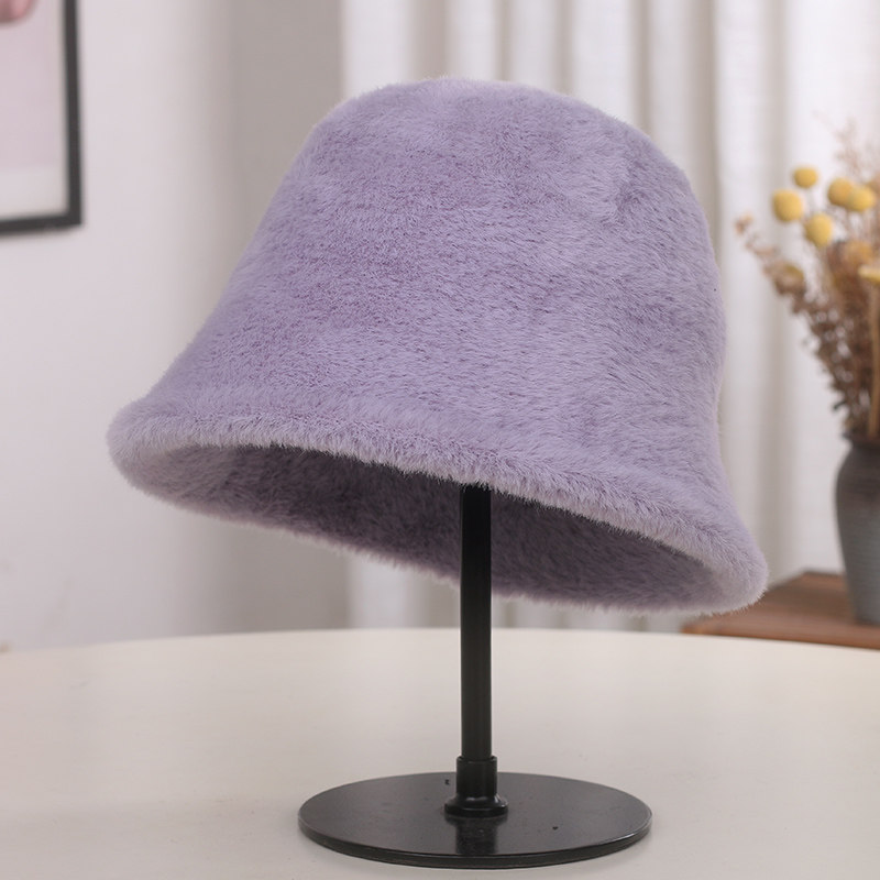 日系显脸小毛绒渔夫帽女秋冬季素颜遮脸水桶帽防风保暖帽护耳盆帽,服饰配件/皮带/帽子/围巾,帽子,淘宝优惠券,粉丝福利购,淘宝优惠卷