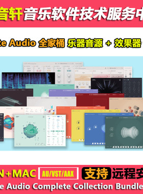 Excite Audio 2025 全家桶17套 乐器音源+混音效果器合集 WIN+MAC