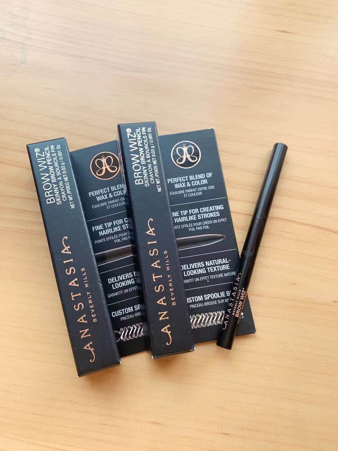 现货包邮 美国 anastasia 极细双头眉笔眉刷 持久 小样0.03g