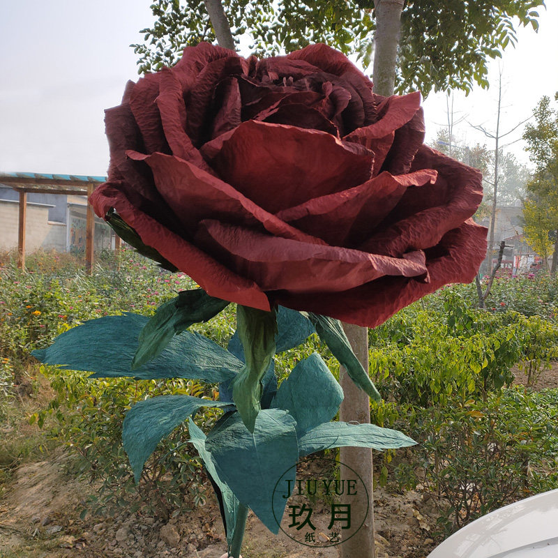 纸花玖月纸艺大型婚庆纸花