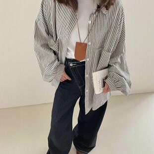 喵公子的店xMaoGe 牛仔裤斜扣秋季设计感新款 阔腿高妹拖地裤女
