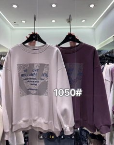 【做我的猫】加绒卫衣笑脸印花婴儿绒休闲百搭宽松203女冬新款