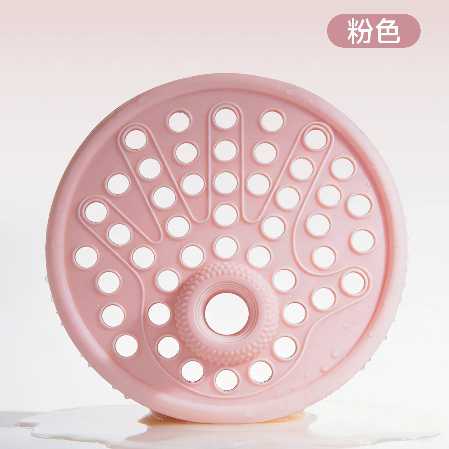 官方硅胶握力圈弹性握力器手部康复锻炼放松力量训练光面健身圈握