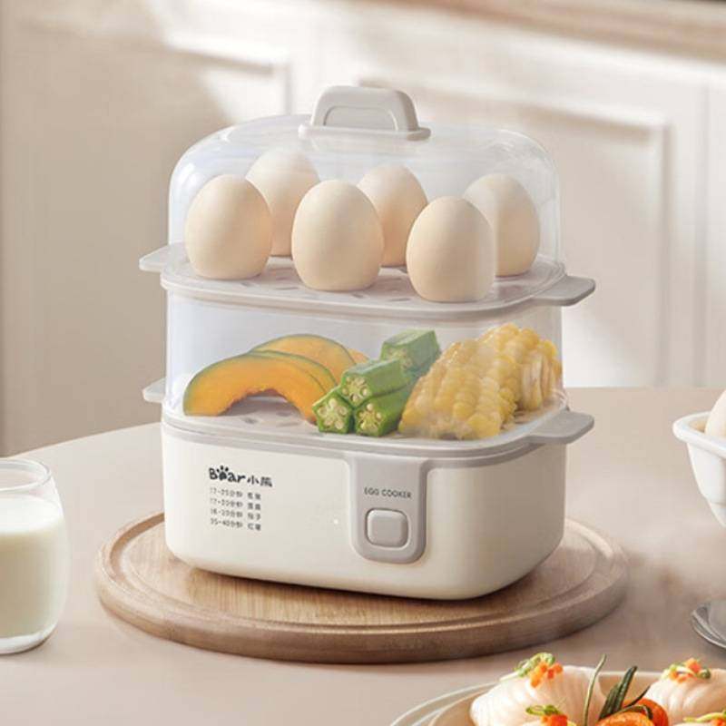 官网品牌Bear/小熊 ZDQ-D12R3电蒸锅家用小型双层蒸煮炖一体多功