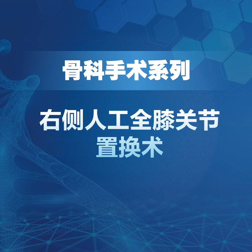 右侧人工全膝关节置换术陈继营柴伟人卫慕课