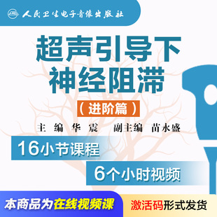 超声引导下神经阻滞进阶篇华震苗永盛医学麻醉视频书籍课程电子版