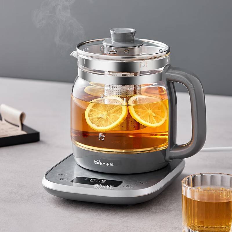 品牌小熊养生壶YSH-E15J5家用电热水壶1.5L升煮茶壶保温花茶壶烧