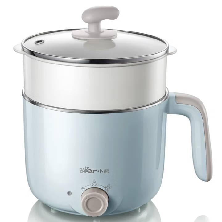 正品Bear/小熊1.2L电煮锅电火锅多功能电热锅用于宿舍锅DRG-C12R5