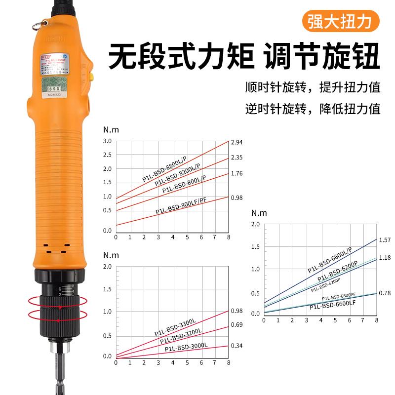 新款全自动电动螺丝刀P1L-BSD-3000L3200L8200L8800LPF包邮