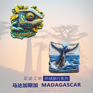 马达加斯加文创冰箱贴塔那那利佛图阿马西纳图利亚拉纪念品伴手礼