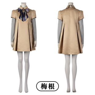 时觉 M3GAN梅根cos服2023恐怖电影服装cosplay衣服角色扮演服5037