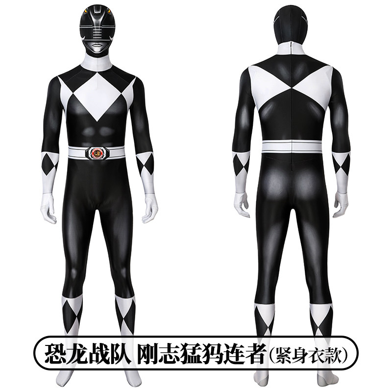 现货时觉 恐龙战队cos zack猛犸象连者cosplay紧身连体衣J19070CA