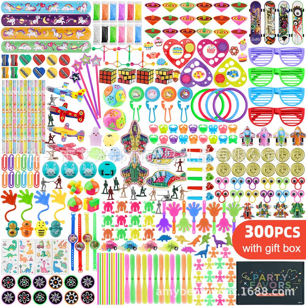30/200/300PCS Party Favors Toy Assortment Giveaway Pinata Fi